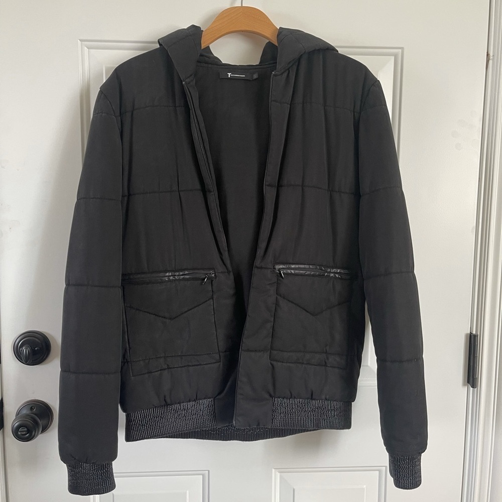 Alexander Wang black bomber jacket